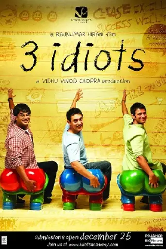 3 Idiots (2009) BluRay [Hindi DD 5.1] 1080p 720p & 480p [x264]