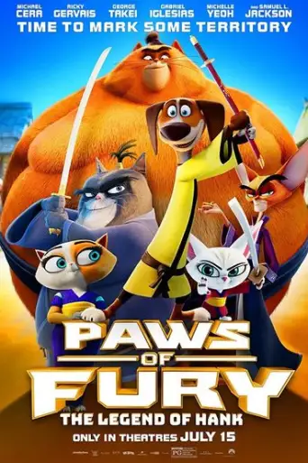 Paws of Fury The Legend of Hank (2022) WEB-HD [English] 720p & 480p x264 ESubs HD