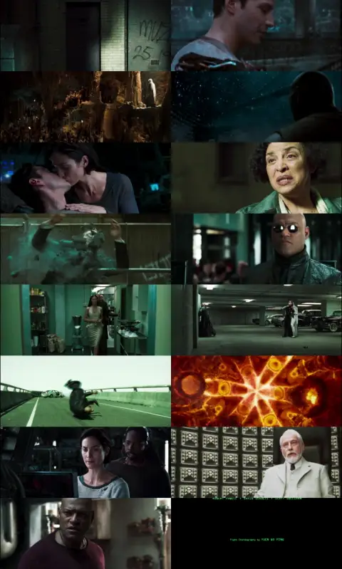 Still 1 of The Matrix Reloaded (2003) BluRay [Hindi (DD5.1 & English] 1080p 720p & 480p Dual Audio [x264