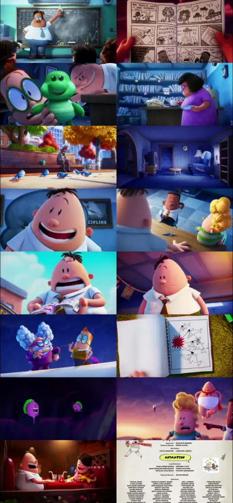 Still 1 of Captain Underpants: The First Epic Movie (2017) BluRay [Hindi (DD5.1) & English] 1080p 720p & 480p Dual Audio [x264]