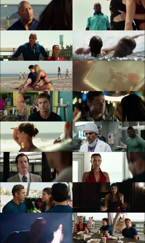 Still 1 of Baywatch (2017) BluRay [Hindi (ORG 5.1) & English] 1080p 720p & 480p Dual Audio [x264]