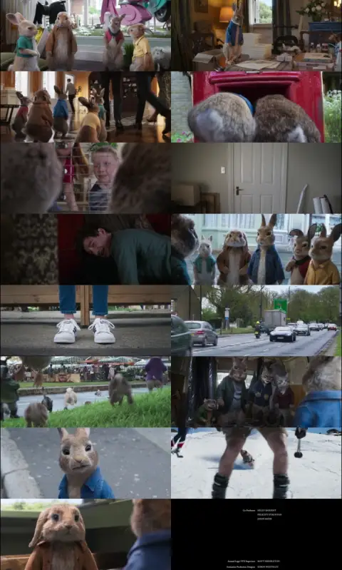 Still 1 of Peter Rabbit 2 The Runaway (2021) BluRay Dual Audio [Hindi (ORG DD5.1) & English] 1080p 720p 480p [x264/HEVC] HD