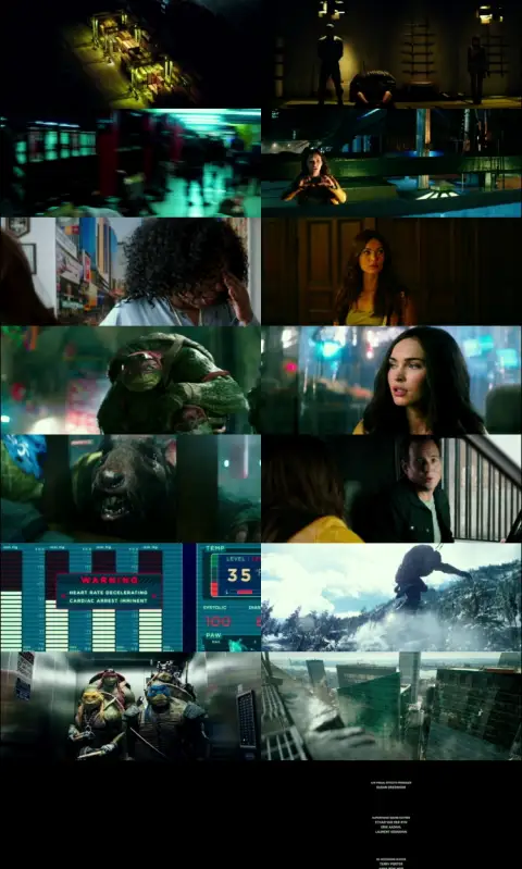 Still 1 of Teenage Mutant Ninja Turtles (2014) WEB-DL [Hindi (DD5.1) & English] 1080p 720p & 480p Dual Audio [x264/ESubs]