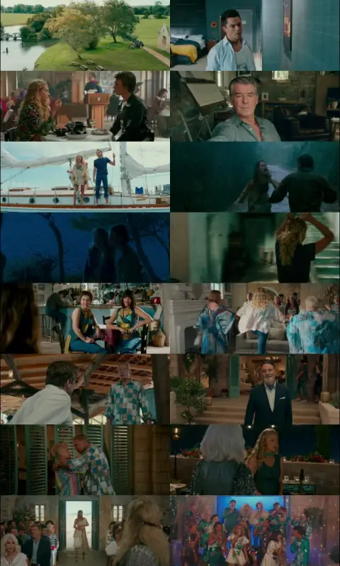 Still 1 of Mamma Mia! Here We Go Again (2018) BluRay [Hindi (DD5.1) & English] 1080p 720p & 480p Dual Audio [x264]