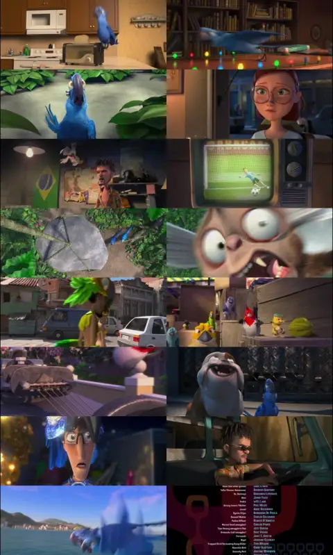 Still 1 of Rio (2011) BluRay [Hindi (DD5.1) & English] 1080p 720p & 480p Dual Audio [x264]