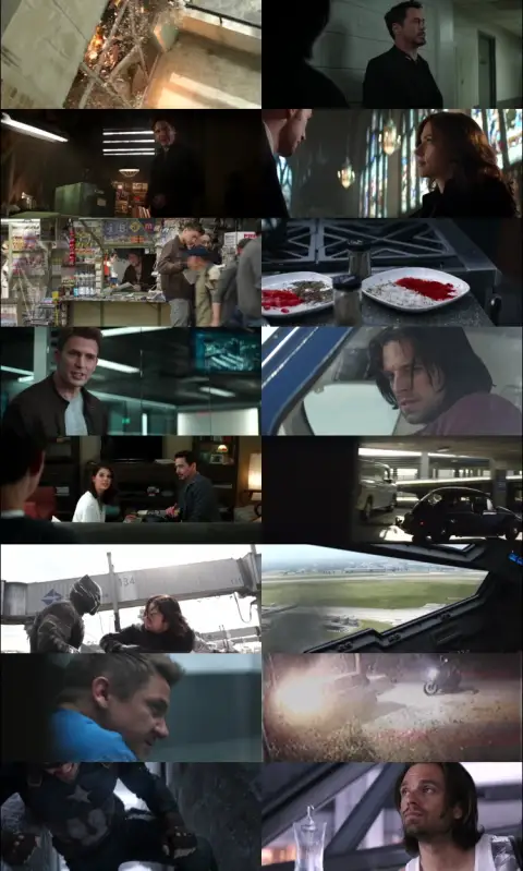 Still 1 of Captain America Civil War (2016) BluRay [Hindi (DD5.1 & English] 1080p 720p & 480p Dual Audio [x264