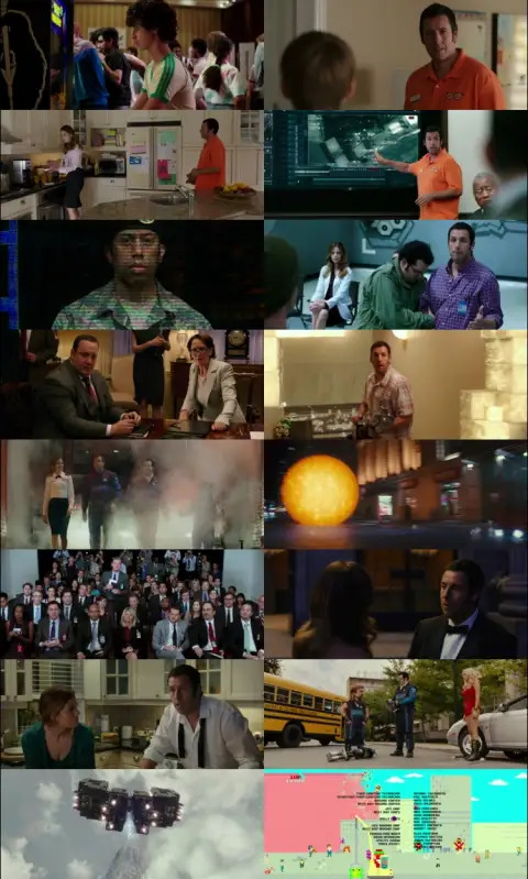 Still 1 of Pixels (2015) BluRay [Hindi (DD5.1) & English] 1080p 720p & 480p Dual Audio [x264]
