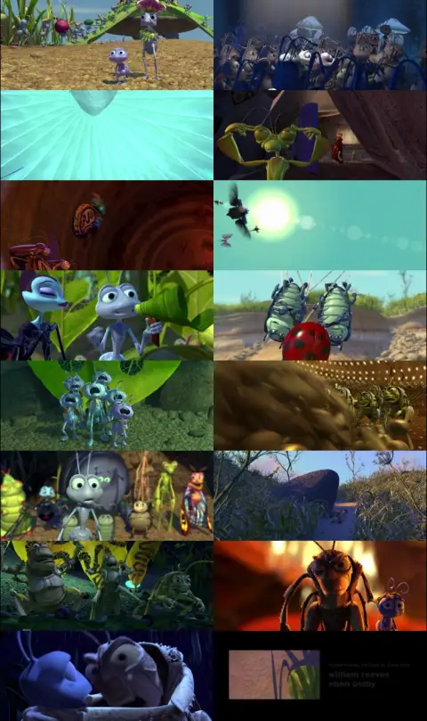 Still 1 of A Bug’s Life (1998) BluRay [Hindi (DD2.0) & English] 1080p 720p & 480p Dual Audio [x264]