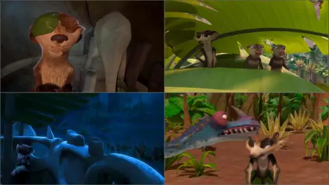 Still 1 of The Ice Age Adventures of Buck Wild (2022) WEB-DL [English DD5.1] 1080p 720p 480p x264 HD | [Disney]