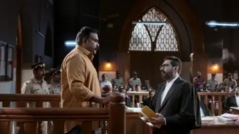 Still 4 of Garudan (2023) UNCUT WEB-DL [Hindi (ORG 2.0) & Malayalam] 4K 1080p 720p & 480p Dual Audio [x264/10Bit-HEVC]