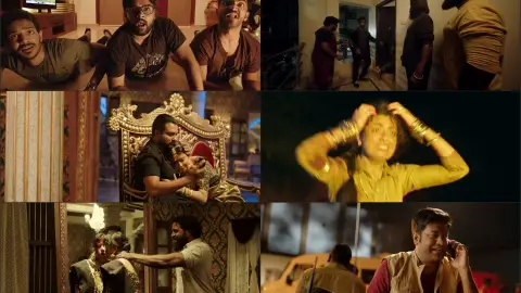 Still 1 of Edaina Jaragocchu (Teen Ghanchakkar) 2019 WEB-DL [Hindi Dubbed] 720p & 480p x264 HD
