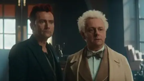 Still 8 of Good Omens (Season 3) WEB-DL [Hindi (DD5.1) & English] 4K 1080p 720p & 480p [x264/10Bit-HEVC] | [ALL Episodes] | PrimeVideo Series