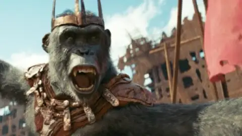 Still 4 of Kingdom of The Planet of The Apes (2024) WEB-DL [Hindi (DD5.1) & English] 4K 1080p 720p & 480p Dual Audio [x264/10Bit-HEVC]