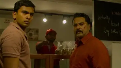 Still 6 of Por Thozhil (2023) DS4K WEB-DL [Hindi (DD5.1) & Tamil] 4K 1080p 720p & 480p Dual Audio [x264/HEVC]