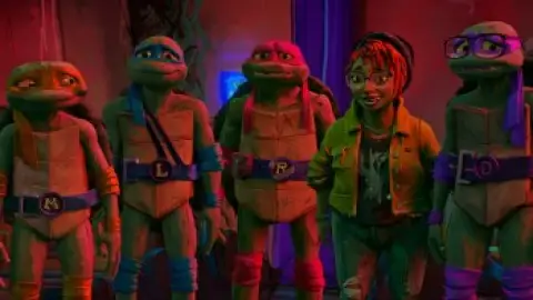 Still 7 of Teenage Mutant Ninja Turtles: Mutant Mayhem (2023) WEB-DL [Hindi (ORG 5.1) + English] 1080p 720p & 480p Dual Audio [x264/ESubs]