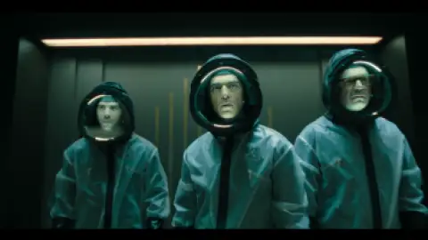Still 3 of Money Heist: Berlin (Season 1) WEB-DL [Hindi (ORG 5.1) & English 5.1] 1080p 720p & 480p [x264/10Bit-HEVC] | [ALL Episodes] | NF Series