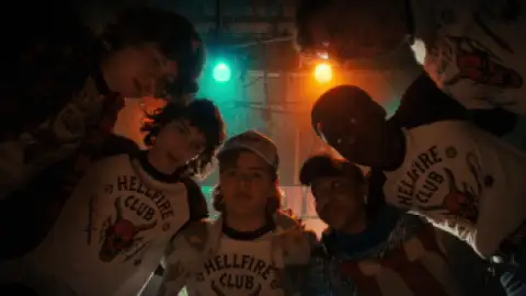 Still 2 of Stranger Things (S04-VOL 1 & 2) WEB-DL [Hindi DD5.1 & English] 1080p 720p 480p & 10Bit HEVC [ALL Episodes] | NF Series