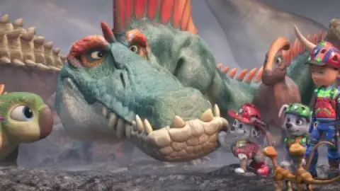 Still 7 of PAW Patrol: The Dino Movie (2026) WEB-DL [Hindi (DD5.1) & English] 4K 1080p 720p & 480p Dual Audio [x264/10Bit-HEVC]