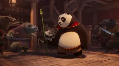 Still 4 of Kung Fu Panda 4 (2024) WEB-DL [Hindi (ORG 5.1) + English] 4K 1080p 720p & 480p Dual Audio [x264/10Bit-HEVC]